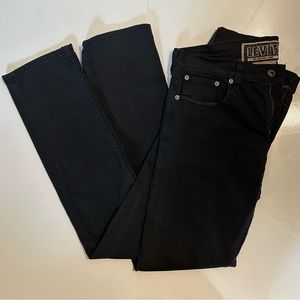 Levi’s Men’s Black 511 Original Skinny Jeans. Size W-33 L-32